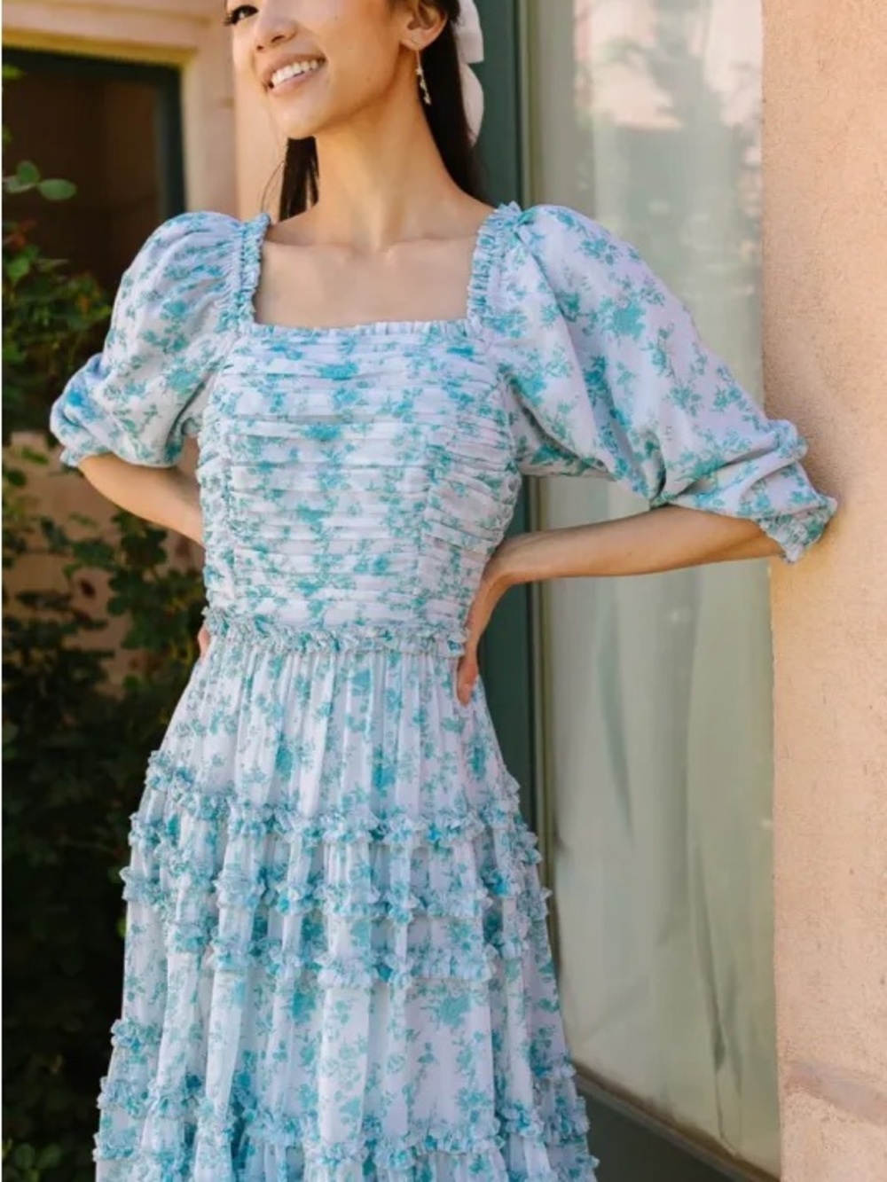 ISO Ivy City Co Blue Aniston Dress